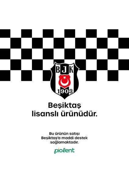 Apple iPhone 15 Pro Max Beşiktaş Çubuklu Logo Şeffaf Telefon Kılıfı