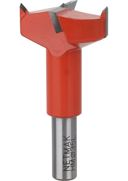 Elmas Uçlu Tas Menteşe Matkabı Sol Dönüş 0440-12L 70 mm - 10 mm