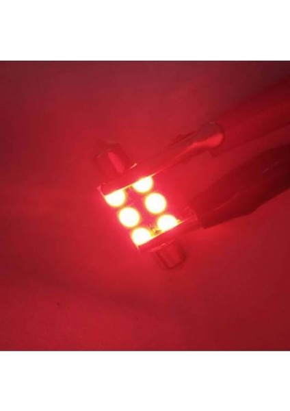 41MM Sofit LED Ampul Turuncu 6 Led, Plaka Bagaj Tavan Aydınlatma 2 Adet fiyatları