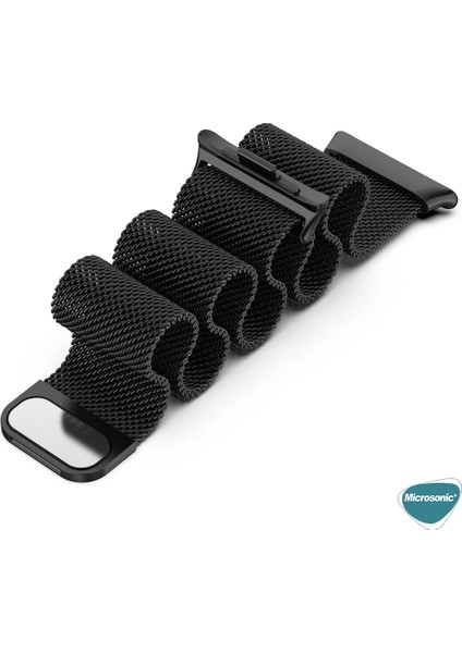 Xiaomi Smart Band 9 Pro Milanese Loop Kordon Siyah modelleri