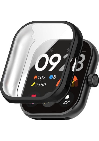 Xiaomi Redmi Watch 5 Kılıf 360 Full Round Soft Silicone Siyah