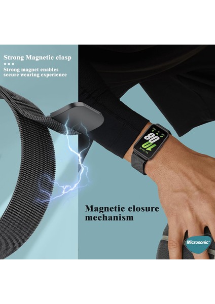 Xiaomi Smart Band 9 Pro Milanese Loop Kordon Gümüş fırsatları
