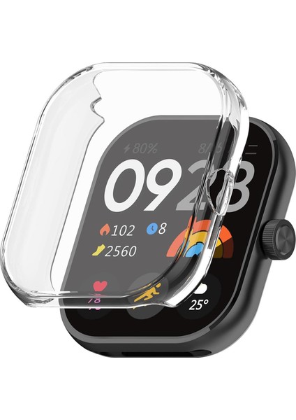 Xiaomi Redmi Watch 5 Kılıf 360 Full Round Soft Silicone Şeffaf