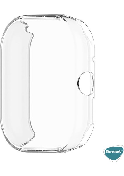 Xiaomi Redmi Watch 5 Kılıf 360 Full Round Soft Silicone Şeffaf