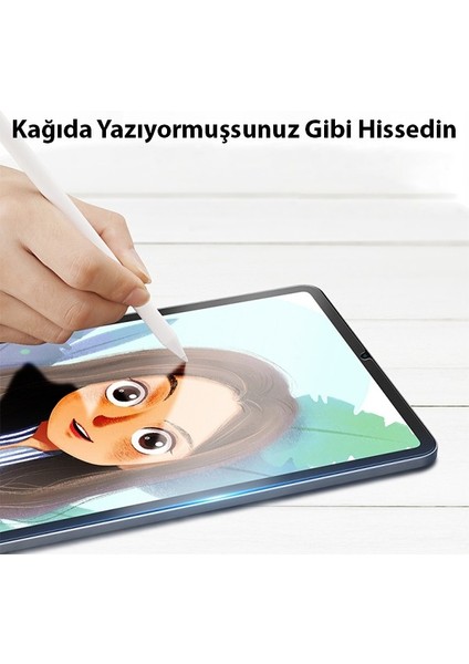 iPad Mini 6 (2021) ve Mini 7 (2024) Paper Like Film Darbe Emici Pet Ekran Koruyucu
