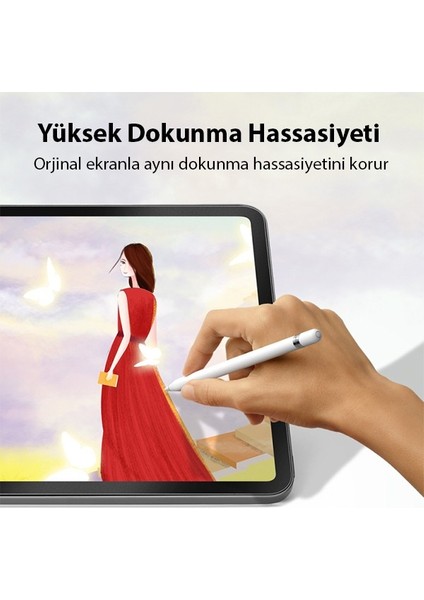 iPad Mini 6 (2021) ve Mini 7 (2024) Paper Like Film Darbe Emici Pet Ekran Koruyucu