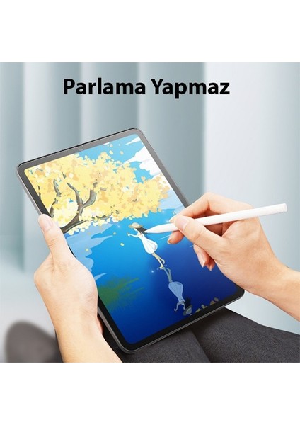iPad Mini 6 (2021) ve Mini 7 (2024) Paper Like Film Darbe Emici Pet Ekran Koruyucu