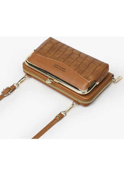 Bayan Cüzdan Uzun Fermuarlı Cüzdan Büyük Kapasiteli Clutch Moda Cep Telefonu Cüzdanı (Yurt Dışından) modelleri