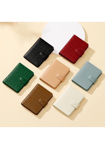 Cüzdan Çoklu Kart Yuvası Gevşek Yapraklı Pasaport Çantası Basit Bilet Tutucu Seyahat Belgesi Depolama Koruyucu Kılıf (Yurt Dışından) fiyatları
