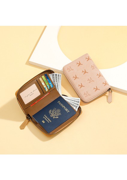Cüzdan Fermuarlı Pasaport Çantası Seyahat Belgesi Depolama Koruyucu Kılıfı Pasaport (Yurt Dışından) fiyatları