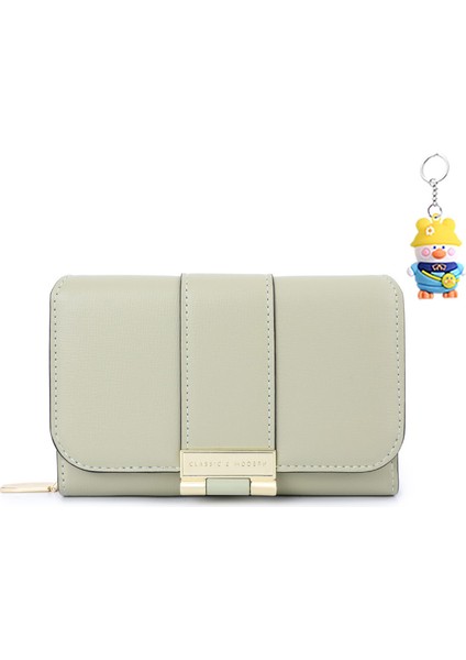 Bayanlar Cüzdan Kısa Moda Çoklu Konumlu Kart Cüzdanı Kart Tutucu (Yurt Dışından)