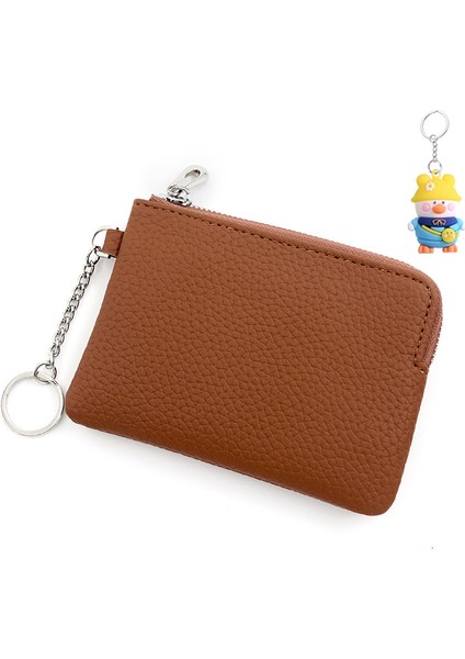 Bayan Cüzdan Anahtarlık Para Cüzdanı Fermuarlı Çanta Büyük Kapasiteli Para Çantası Kart Tutucu Cüzdan Kart Çantası (Yurt Dışından)