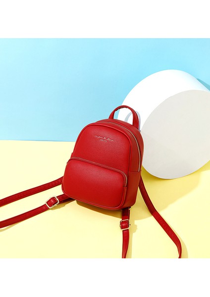 Moda Bayan Basit Sırt Çantası Büyük Kapasiteli Sevimli Öğrenci Başliyö Sırt Çantası (Yurt Dışından) fırsatları