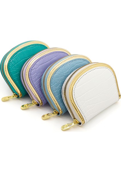 Bayan Kart Tutucu Organ Kart Tutucu Büyük Kapasiteli Çoklu Kart Yuvası Kart Tutucu Fermuarlı Çanta Düşüş Çantası (Yurt Dışından) indirimleri