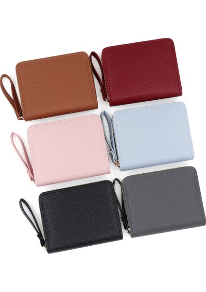 Kart Tutucu Para Cüzdanı Kadın Büyük Kapasiteli Çoklu Kart Yuvası Ultra Ince Basit Erkek Ehliyet (Yurt Dışından) fiyatları