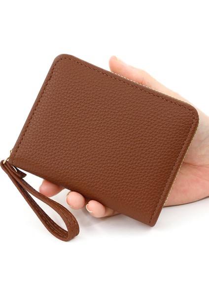 Kart Tutucu Para Cüzdanı Kadın Büyük Kapasiteli Çoklu Kart Yuvası Ultra Ince Basit Erkek Ehliyet (Yurt Dışından) fırsatları