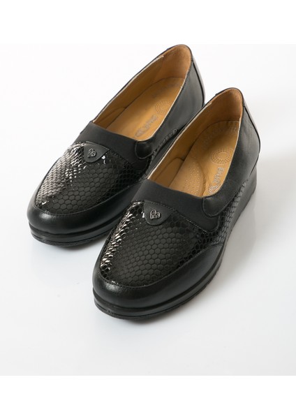 Dr Zen 280 Kadın Deri Dolgu Taban Comfort Ayakkabı Siyah fiyatları