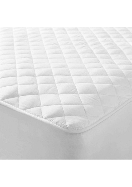 Tek Kişilik Kapitoneli Fitted Full Kenar Sıvı Geçirmez Alez | 80X200 cm + 30 cm