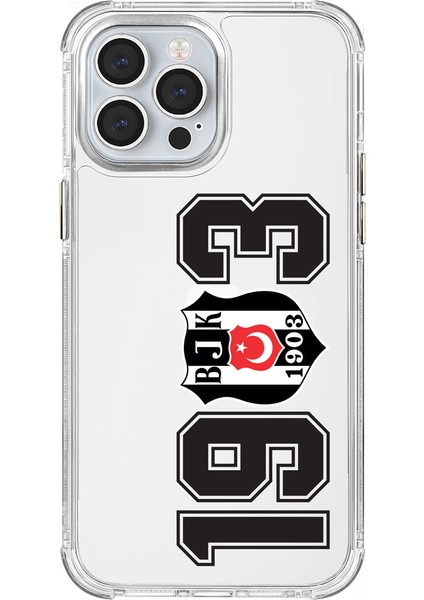 Apple iPhone 13 Pro Max Beşiktaş 1903 Şeffaf Telefon Kılıfı