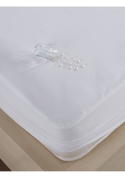 Tek Kişilik Fitted Full Kenar Sıvı Geçirmez Alez | 70X140 cm + 20 cm