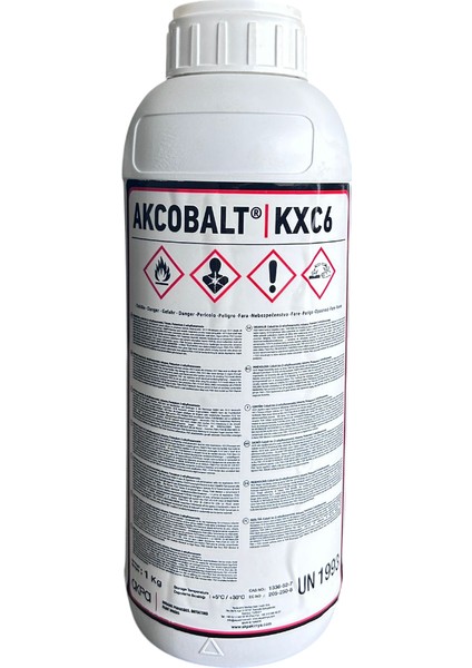 Akcobalt Kxc6 - Kobalt - Polyester Hızlandırıcı 1 kg
