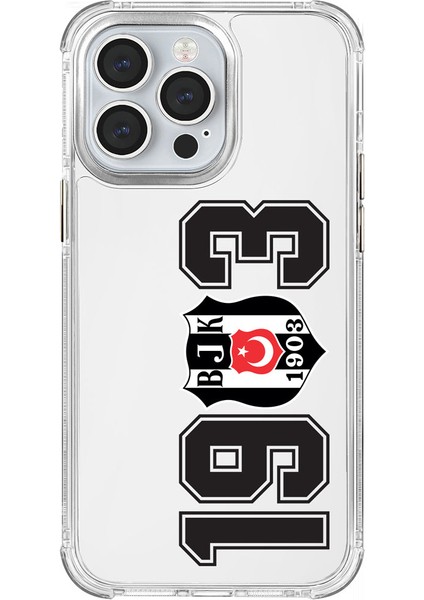 Apple iPhone 13 Pro Beşiktaş 1903 Şeffaf Telefon Kılıfı