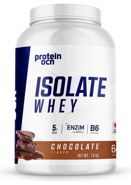 Whey Isolate Çikolata - 1.6 kg - 64 Servis