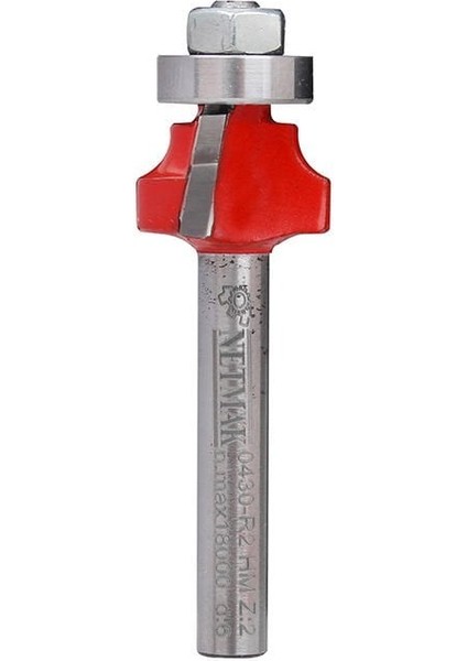 Elmas Uçlu Rulmanlı Radüs El Freze Bıçağı 17X10X52 430-R2 14 mm