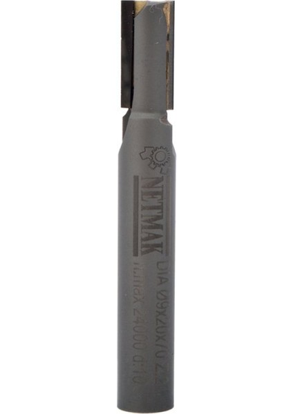 Karbür Gövdeli Dıa Parmak Freze Bıçağı 12X25X12 Z2 D101-05 12 mm