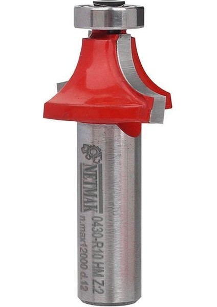 Elmas Uçlu Rulmanlı Radüs El Freze Bıçağı 33X10X57 430-R10 12 mm
