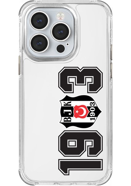 Apple iPhone 14 Pro Beşiktaş 1903 Şeffaf Telefon Kılıfı