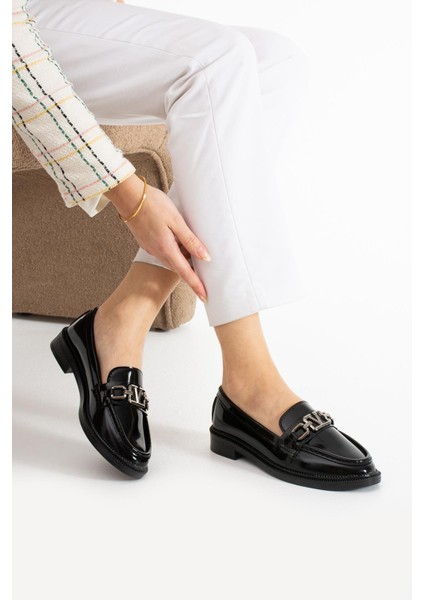 Kadın Loafer Makosen Casual Tokalı Günlük Ayakkabı modelleri