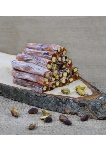 Stik Portakal Aromalı Antep Fıstıklı Lokum