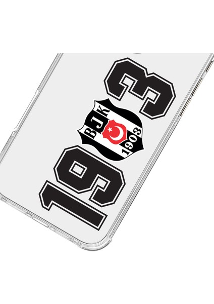 Apple iPhone 15 Beşiktaş 1903 Şeffaf Telefon Kılıfı
