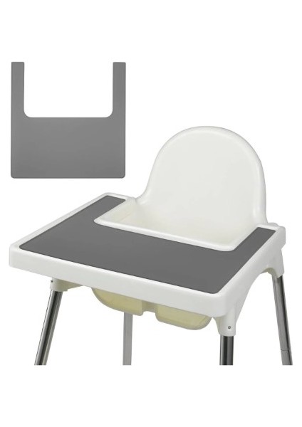 Silikon Bebek Mama Sandalyesi Matı (Antilop Modele Uyumlu)