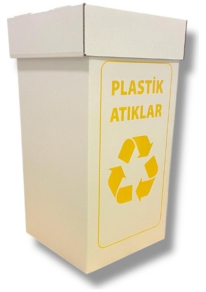 Plastik Atık Kutusu 36 x 36 x 70 cm