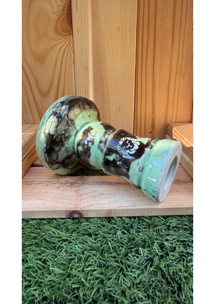 Phunnel Tek Delikli Nargile Lülesi / Alacalı Yeşil modelleri