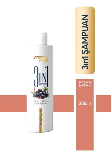 3ın1 Nemlendirici Şampuan 250ml