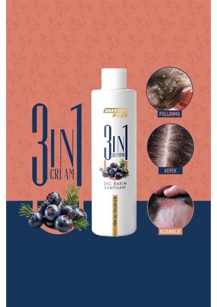 3ın1 Nemlendirici Şampuan 250ml