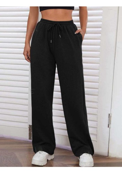 Kadın Regular Fit Ince Eşofman Altı SPR24EAK80