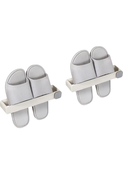 Yapışkanlı Terlik Askılığı Çok Fonksiyonlu Portatif Terlik Havlu RAFI-AL4932 2 Adet