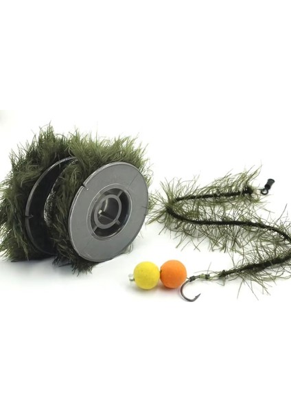 5m Ot Olta Sazan Balıkçılık Gerçekçi Yumuşak Kanca Bağlantı Rig Aracı Balık Oltası Doğal Aracı Aksesuarları 15.9 kg fırsatları