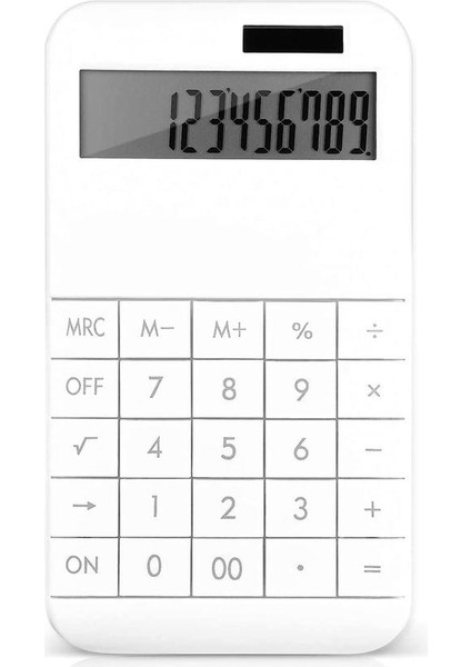 Ofis, Okul, Ev ve Iş Kullanımı Için Büyük LCD Ekranlı Temel Standart Hesap Makinesi 12 Haneli Masaüstü Hesap Makinesi (Yurt Dışından)