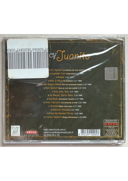 Juanito - Best Of Juanito (Jelatininde Sıfır Orjnal Dönem Baskı Cd)