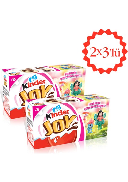 Yumurta Çikolata 3’lü - 2 Adet