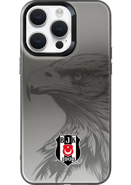 Apple iPhone 15 Pro Max Beşiktaş Kartal Logo Telefon Kılıfı