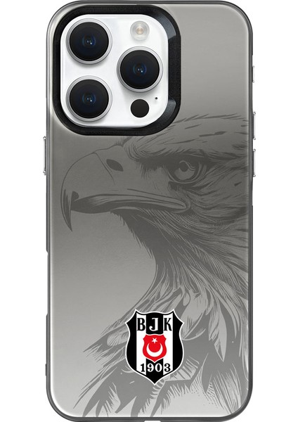 Apple iPhone 16 Pro Max Beşiktaş Kartal Logo Telefon Kılıfı