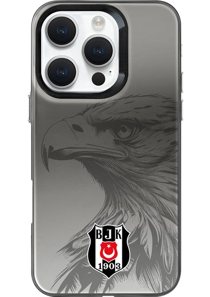 Apple iPhone 16 Pro Beşiktaş Kartal Logo Telefon Kılıfı