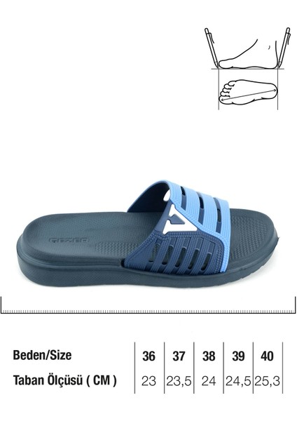 Erkek Yazlık Eva Islak Zemine Uygun Günlük Ev Bahçe Havuz Banyo Terlik fiyatları