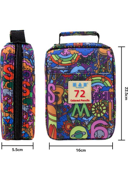 H&b 72 Renkli Yağ Bazlı Renkli Kalem Seti (Yurt Dışından) modelleri